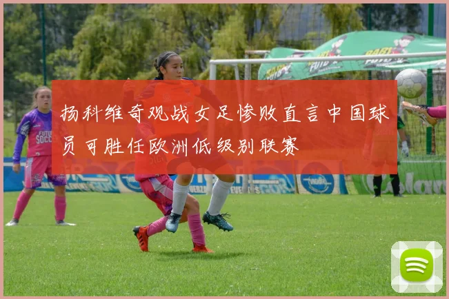 扬科维奇观战女足惨败直言中国球员可胜任欧洲低级别联赛